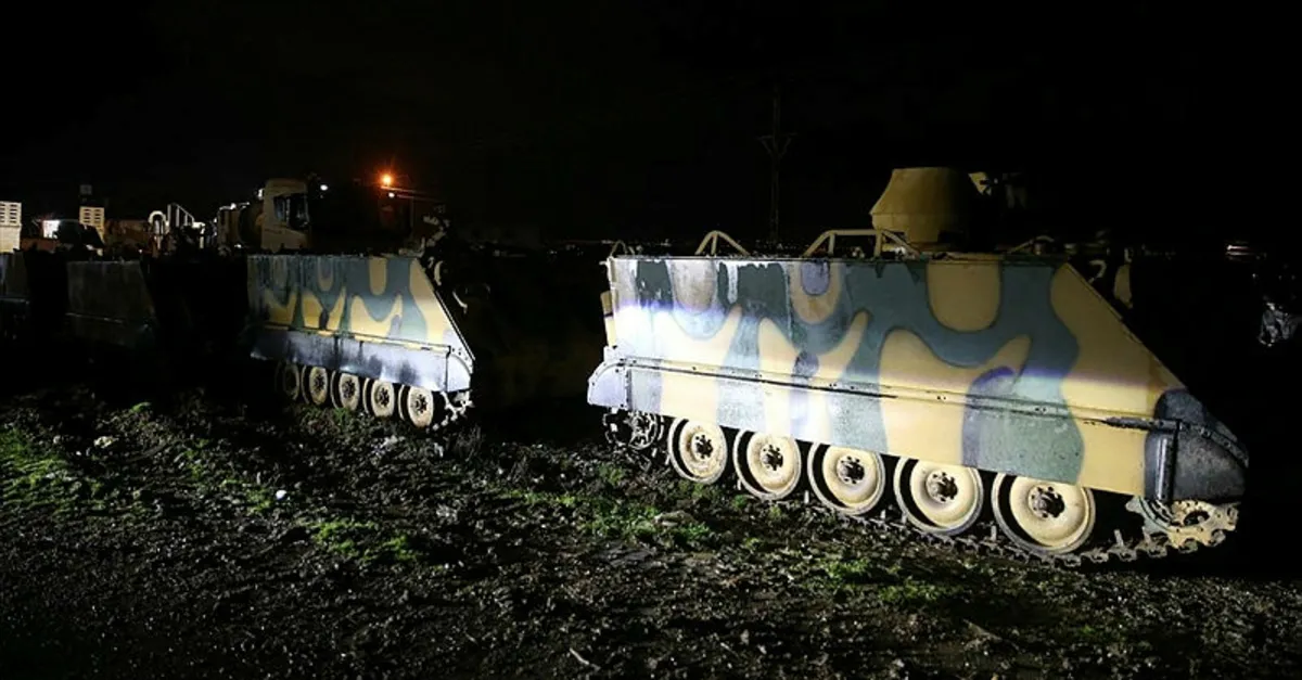 TSK’ya ait 300 askeri araç İdlib’e girdi