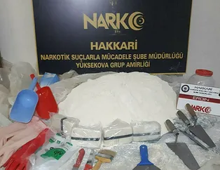 Zehir tacirlerine ağır darbe! Kilolarca eroin...
