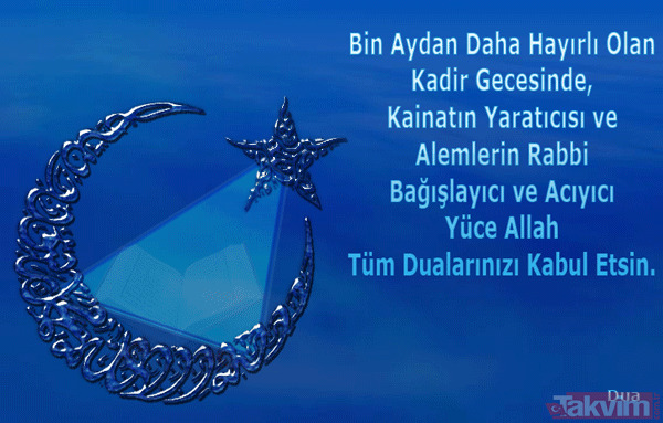 2019 Kadir Gecesi yeni mesajları - Kadir gecesi kutlama sözleri kısa - Kadir gecesi sözleri sayfamızda - 3