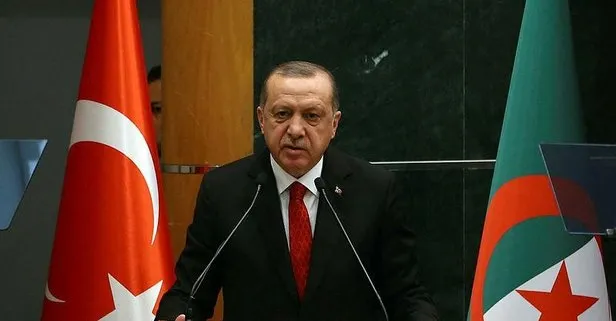 Cumhurbaşkanı Erdoğan Cezayir'den ayrıldı