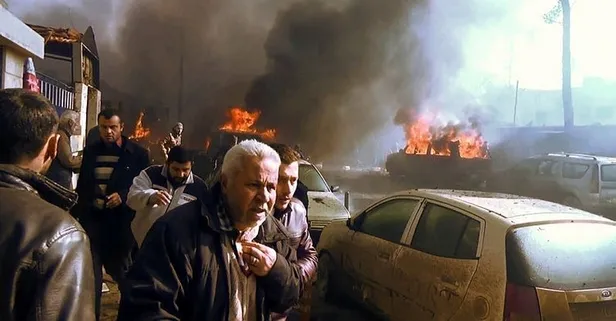 Hama'da mayına çarpan araçta 24 kişi öldü