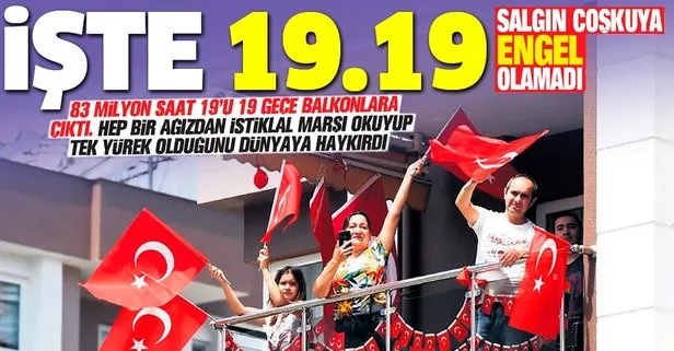 Türkiye’de 19 Mayıs coşkusu: Tüm yurtta 19.19’da İstiklal Marşı okundu