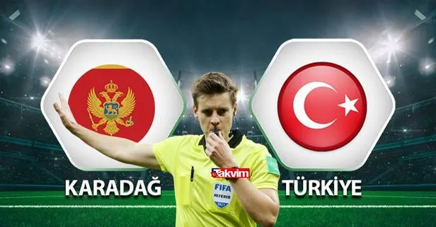 Karadağ - Türkiye canlı maç izle! Karadağ Türkiye final maçı canlı kesintisiz izle! TRT 1 maç yayını izle!
