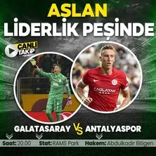 Galatasaray- Antalyaspor | CANLI