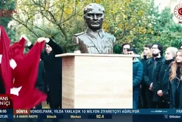 Prag’da Atatürk heykeline engel!