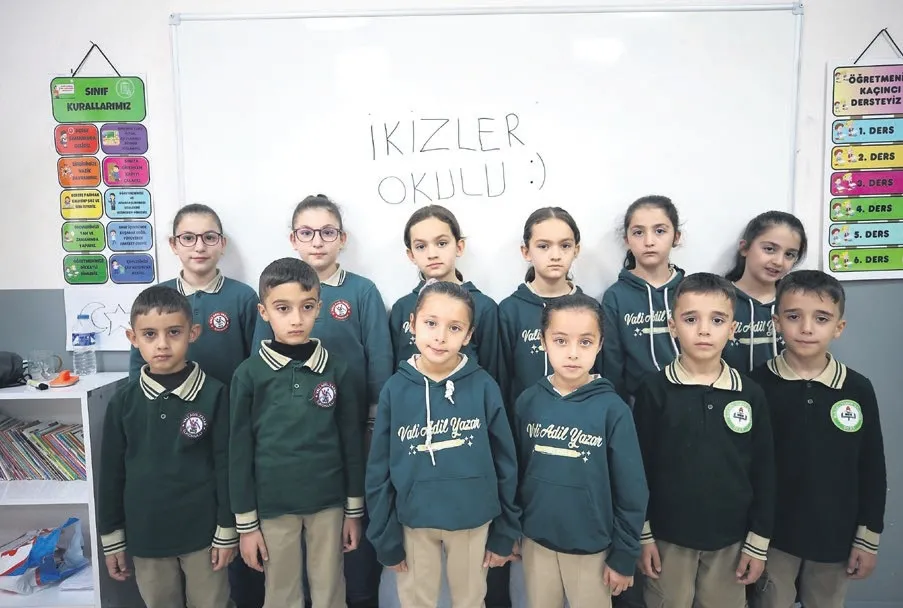 İkizler okuluymuş