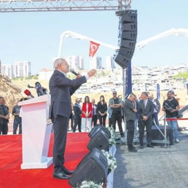 Kılıçdaroğlu temelini attı 6 ayda bir kat dahi çıkılmadı