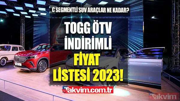 TOGG'un rakipleri kimler? Yerli otomobil TOGG ÖTV'li ÖTV'siz fiyat listesi 2023! C segmenti SUV araçlar ve fiyatları 2022-2023! - 1