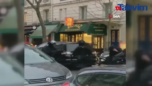Paris’te rehine alarmı