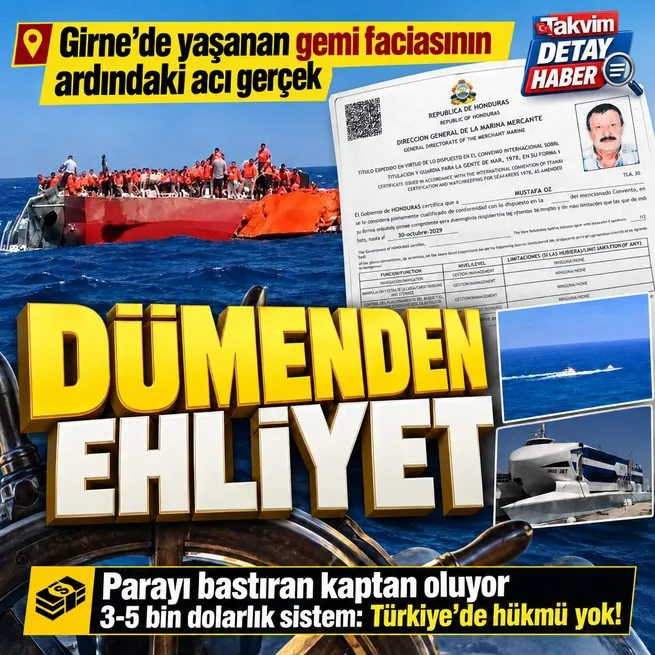 Filo Jet faciasında kaptanın ehliyeti tartışma yarattı: Hondurasta 3-5 bin dolara gemi ehliyeti alınabiliyor