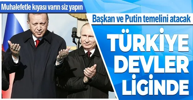 Son dakika: Başkan Erdoğan ve Putin, Akkuyu Nükleer Güç Santrali’nde 3. Reaktörün temelini atacak