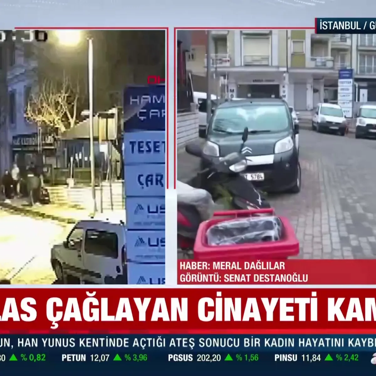 Güngören’de yan bakma cinayeti kamerada!