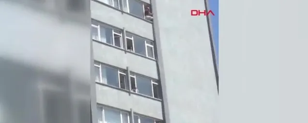 Şişlide bir kişi hastanenin 6ncı katından atladı!
