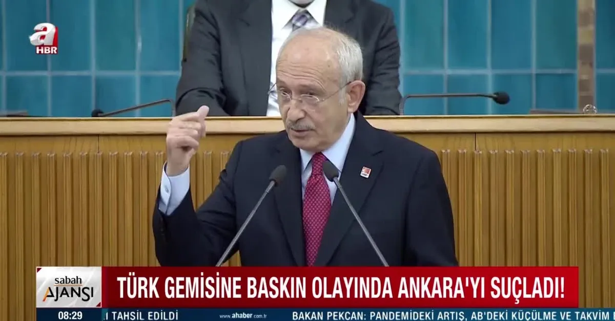 CHP lideri Kemal Kılıçdaroğlu Doğu Akdeniz'de Türk gemisine yapılan hukuksuz aramayı savundu