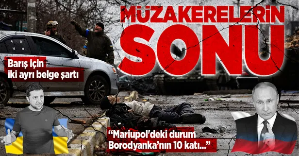 Ukrayna Devlet Başkanı Zelenskiy'den 'Rusya ile barış' açıklaması: İki ayrı belgeden oluşmalı