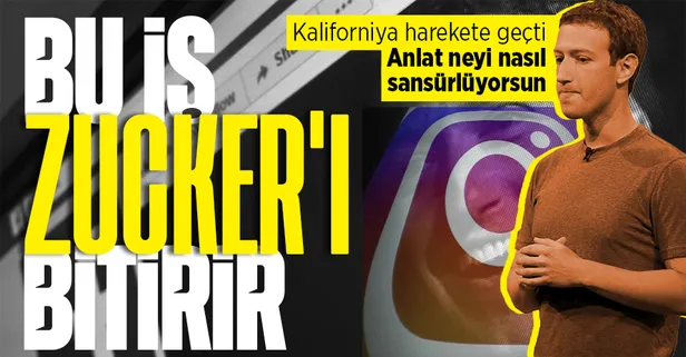 Kaliforniya harekete geçiyor: Facebook ve Instagram perdeyi aralayacak