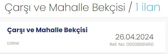 İlkokul, ortaokul, lise mezunu bekçi alımı başladı! Bekçi alımı başvuru şartları duyuruldu-4