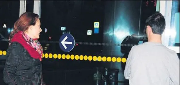 İçeride mahsur kaldı