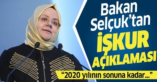 Bakan Selçuk'tan 'İŞKUR' açıklaması