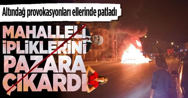 Ankara Altındağ’da provokasyon! Mahalle sakinleri olayın iç yüzünü anlattı: Dışarıdan gelenler karıştırdı