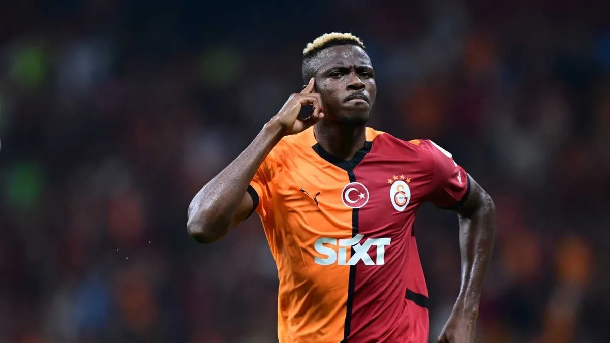 Galatasaray Osimhen için imzayı attı!