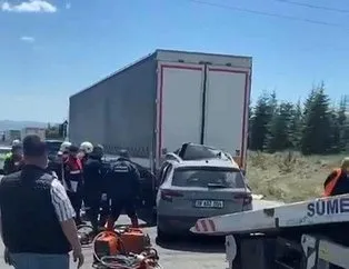 Ankara’da bir aileyi yok eden kaza!