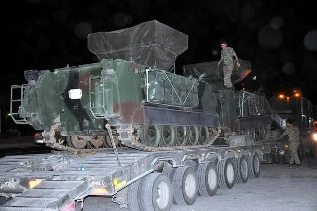 Suriye sınırına askeri sevkiyat-1