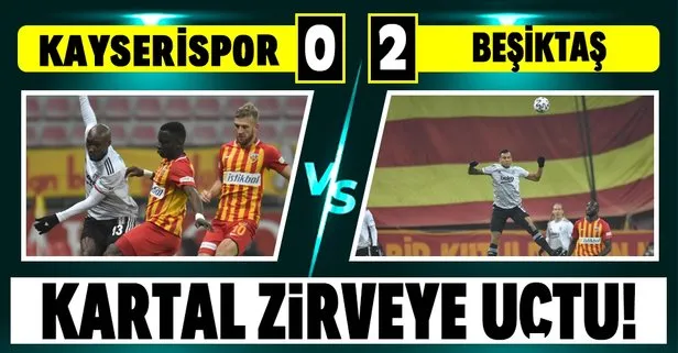 Kayserispor 0-2 Beşiktaş | MAÇ SONUCU