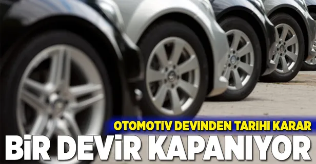 Otomotiv devinden tarihi karar-1