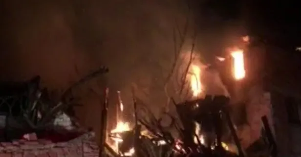 Son dakika: Ankara’nın Polatlı ilçesinde doğalgaz patlaması sonucu yangın çıktı