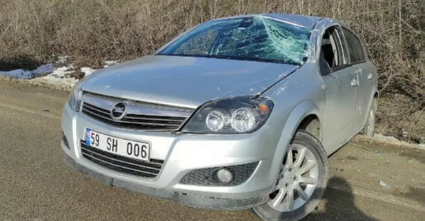 Son dakika: Tekirdağ Malkara'da feci kaza: 2 yaralı