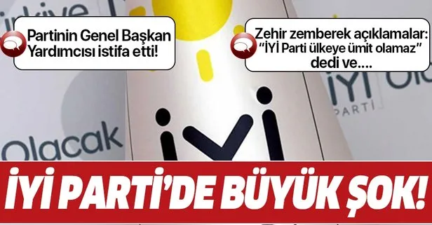 İYİ Parti'de büyük şok! Genel Başkan Yardımcısı Tuba Vural Çokal sert sözlerle istifa etti!