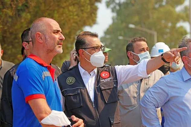 Enerji ve Tabii Kaynaklar Bakanı Fatih Dönmez: Santralin ana ünitelerine yangının etkisi olmadı