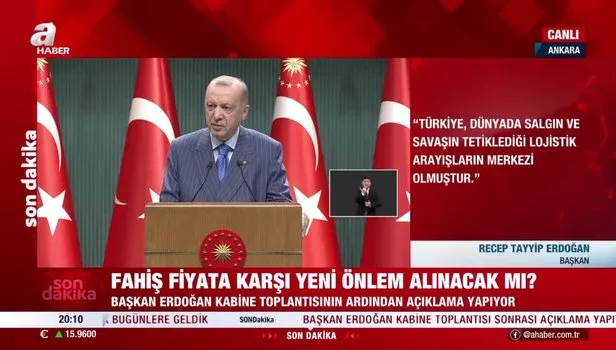 Enflasyonla mücadelede yeni adım var mı? Başkan Erdoğan’dan önemli açıklamalar