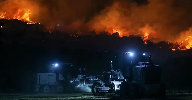Manisa'da yangın kontrol altında | Uşak, Çanakkale, Siirt, Mardin, Bingöl, Adana ve İzmir'de alevler dizginlendi