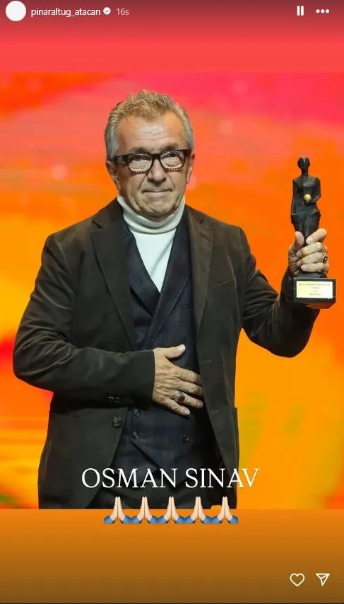 Sanat camiası yasta! Osman Sınav’a veda paylaşımları peş peşe geldi! Burak Özçivit, Oktay Kaynarca, Pınar Altuğ, Hülya Koçyiğit... - 6