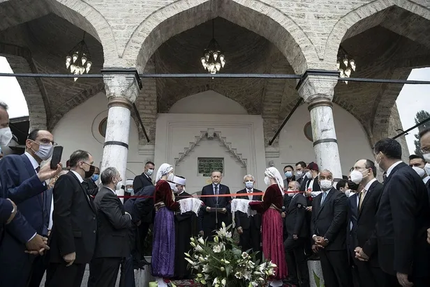 Başkan Erdoğan'dan Saraybosna'da Başçarşı Camii'nin açılışında önemli açıklamalar-6