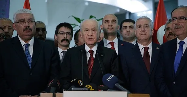 Bahçeli: Bugün tarihi bir gün yaşıyoruz