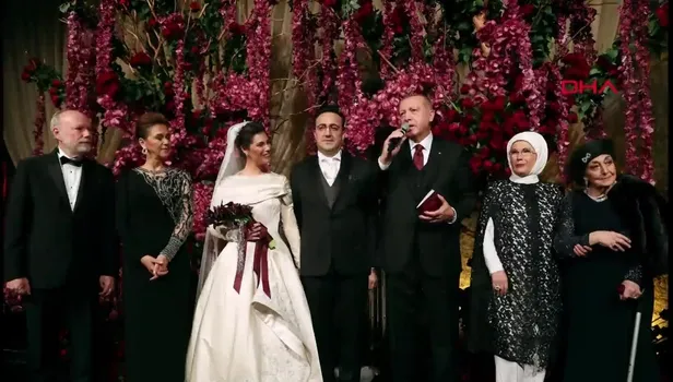 Başkan Erdoğan nikah şahidi oldu