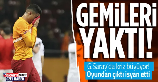 Galatasaray'da Mostafa Mohamed krizi! Gemileri tamamen yaktı