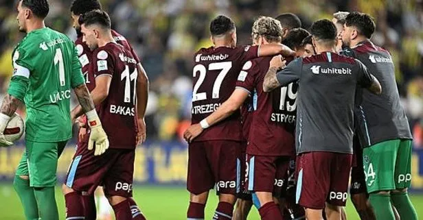 Trabzonspor tarih yazdı! 19 maçtır kazanan Fenerbahçe’yi deplasmanda avladı