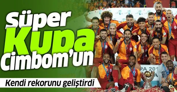 TFF Süper Kupa Galatasaray’ın | Akhisarspor: 0 - Galatasaray: 1 Maç sonucu