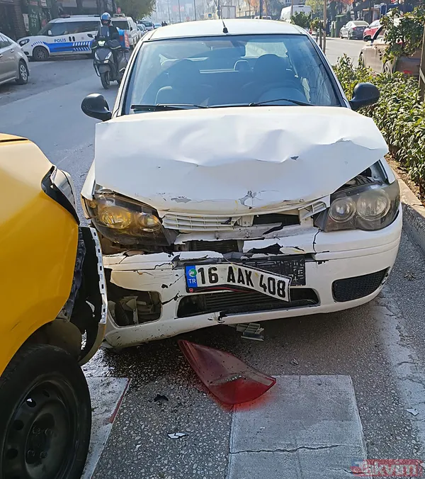 Anne ile bebeği ölümden döndü! Yaya yolunda şok kaza - 6