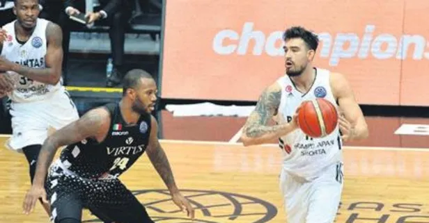 Beşiktaş, Bologna’ya 4 sayı farkla mağlup