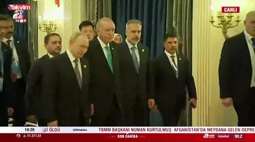 Başkan Erdoğan Çin'de Putin ile bir araya geldi! Gündem Ukrayna ile barış