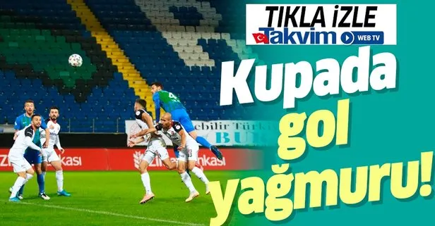Çaykur Rizespor 6-0 Uşakspor | Ziraat Türkiye Kupası
