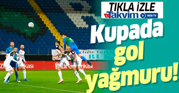 Çaykur Rizespor 6-0 Uşakspor | Ziraat Türkiye Kupası