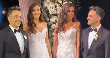 Son dakika: Arda Türkmen ile Melodi Elbirliler evlendi! İşte düğünden ilk görüntüler...