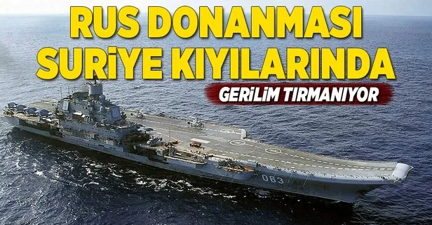 Rus donanması Suriye kıyılarında