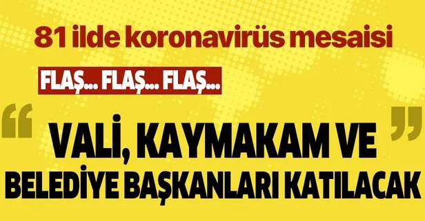 Yurt genelinde koronavirüs denetimi